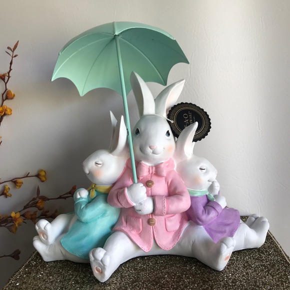 Fao Schwarz Easter Decor Umbrella 
